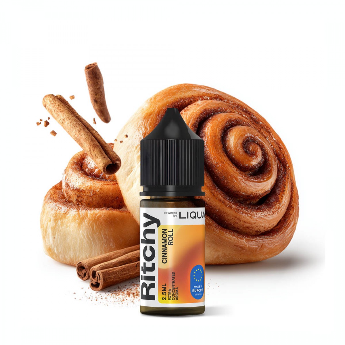 Ritchy by Liqua Cinnamon Roll 2.5ml/30ml FS